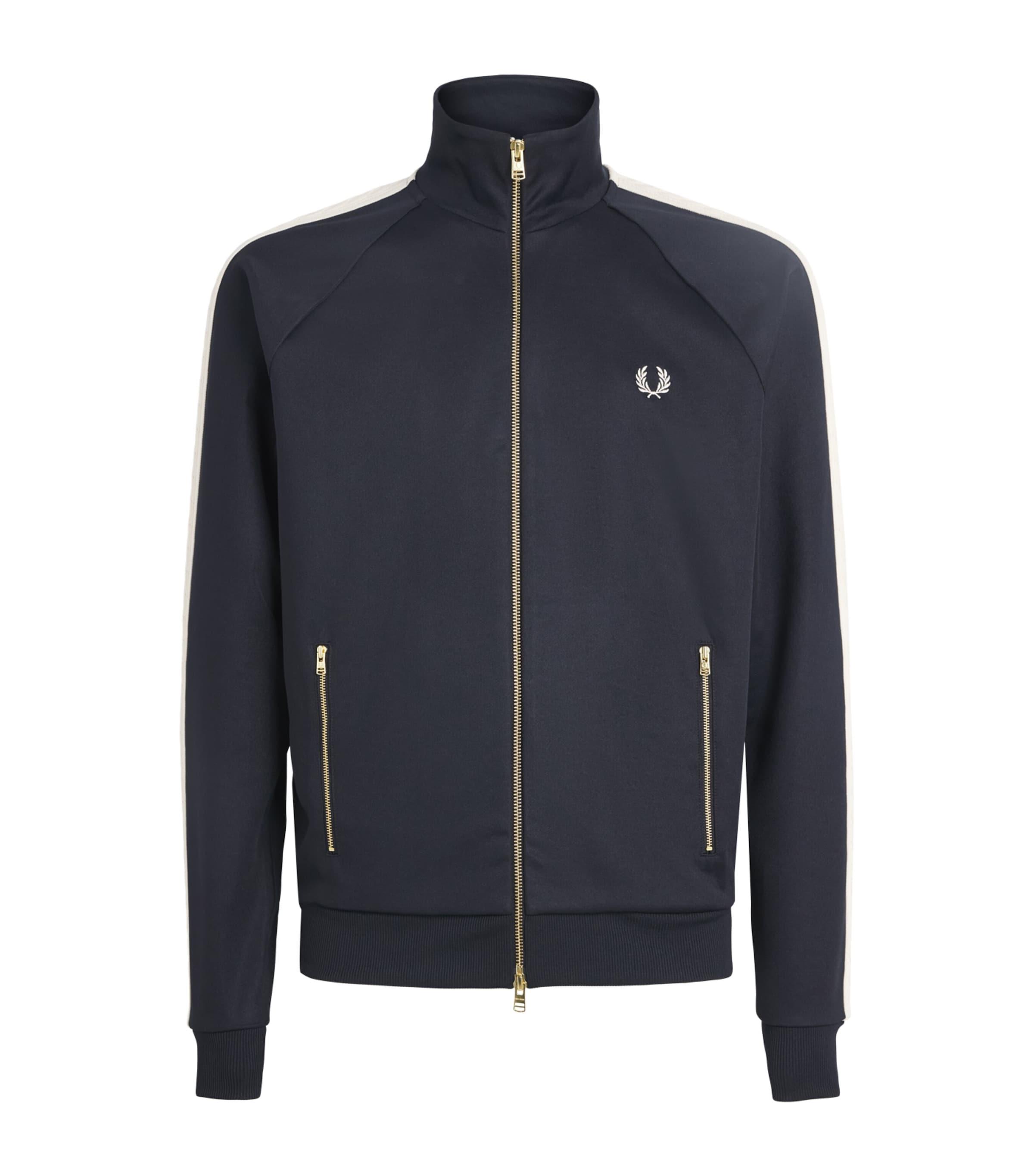 Fred Perry Embroidered Taped Track Jacket by FRED PERRY