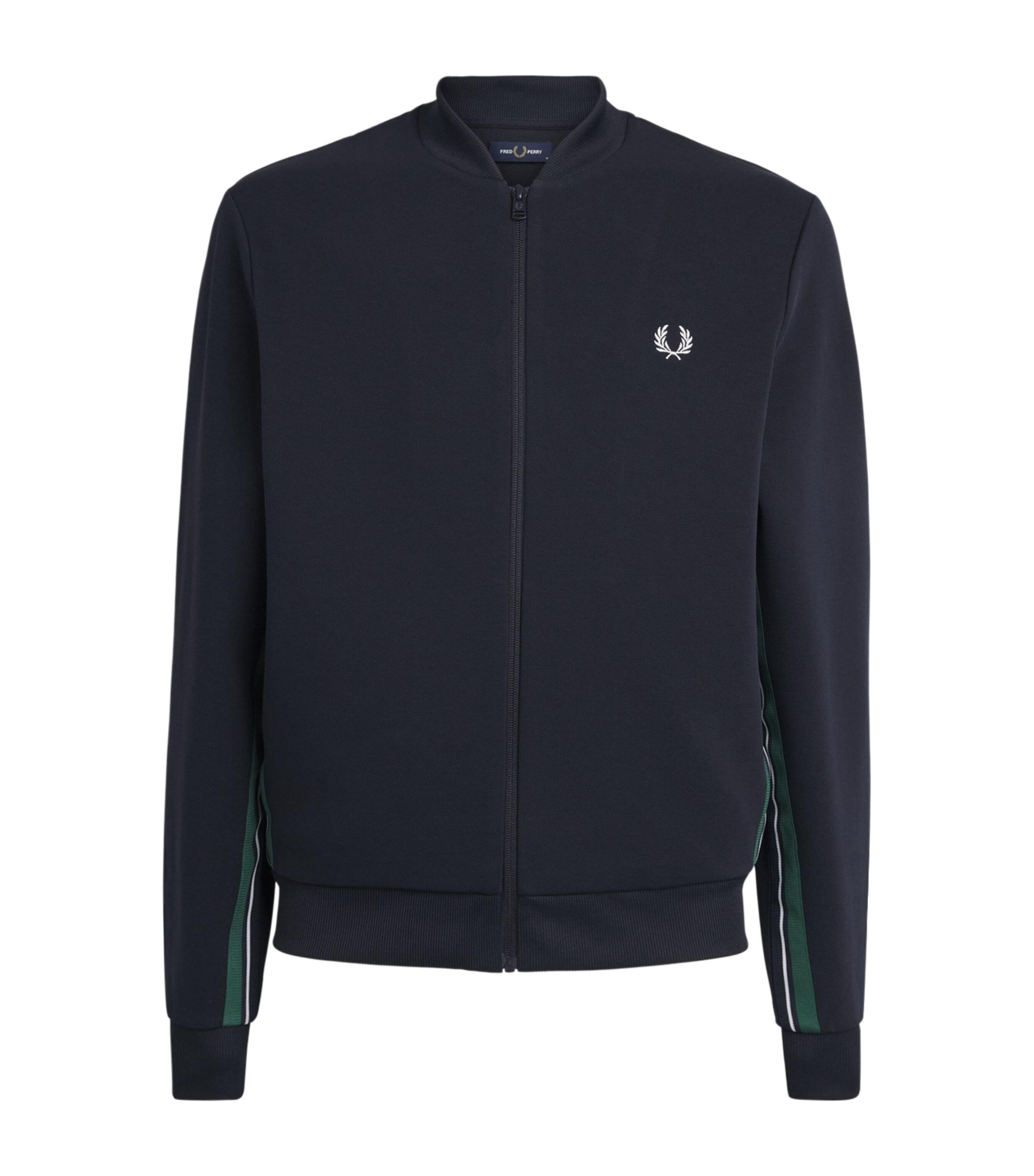Fred Perry Stripe Tape Track Jacket by FRED PERRY