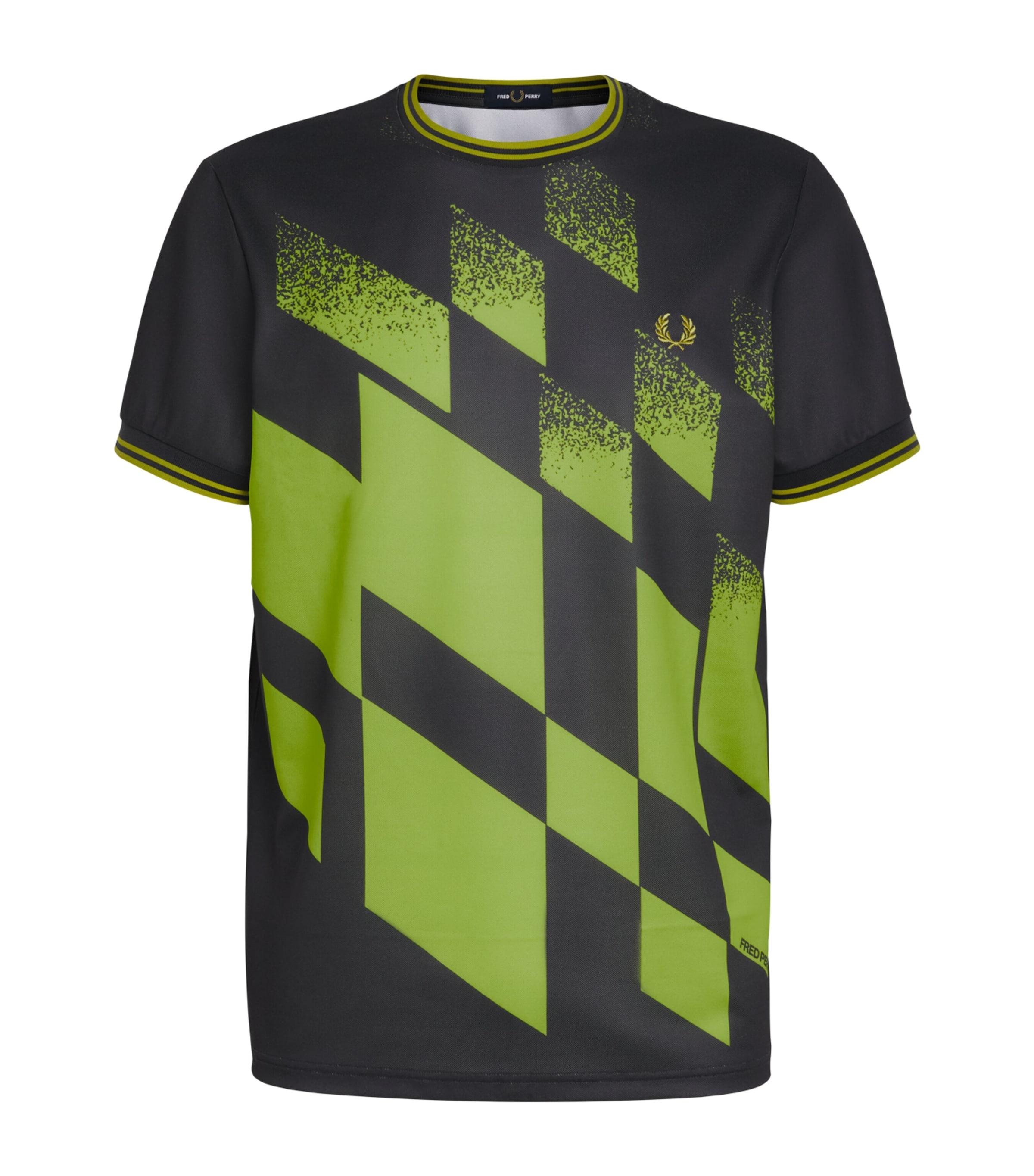 Fred Perry Tennis Print Anchor T-Shirt by FRED PERRY