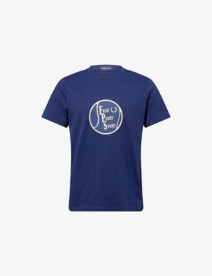 Fred Perry Tennis Short-Sleeves Cotton-Jersey T-Shirt by FRED PERRY