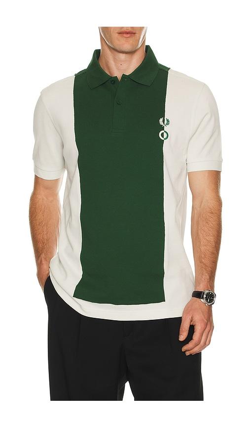 Fred Perry x Craig Green Color Block Polo in Green by FRED PERRY