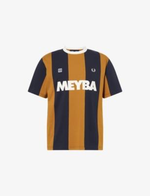 Fred Perry x Meyba Striped Cotton T-Shirt by FRED PERRY