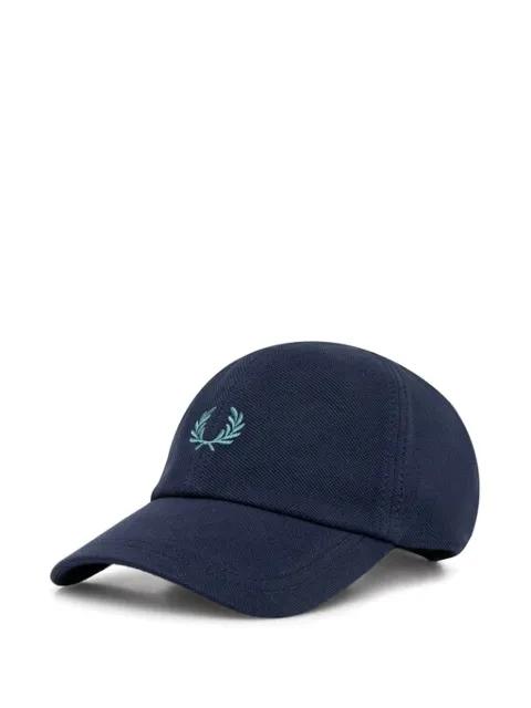 Laurel Wreath embroidered baseball cap by FRED PERRY