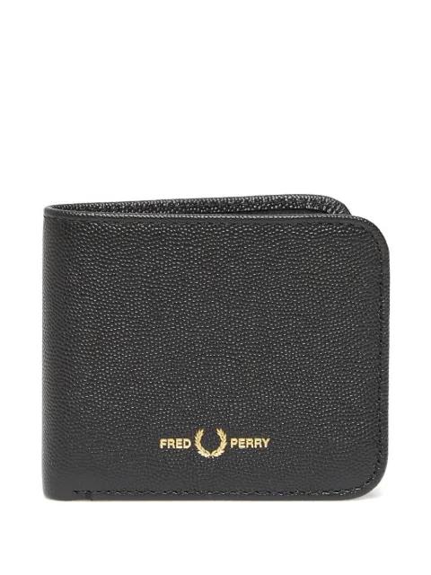 Scotchgrain leather wallet by FRED PERRY