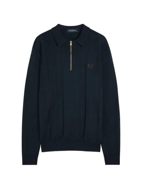 Tonal Stripe Knitted sweater by FRED PERRY