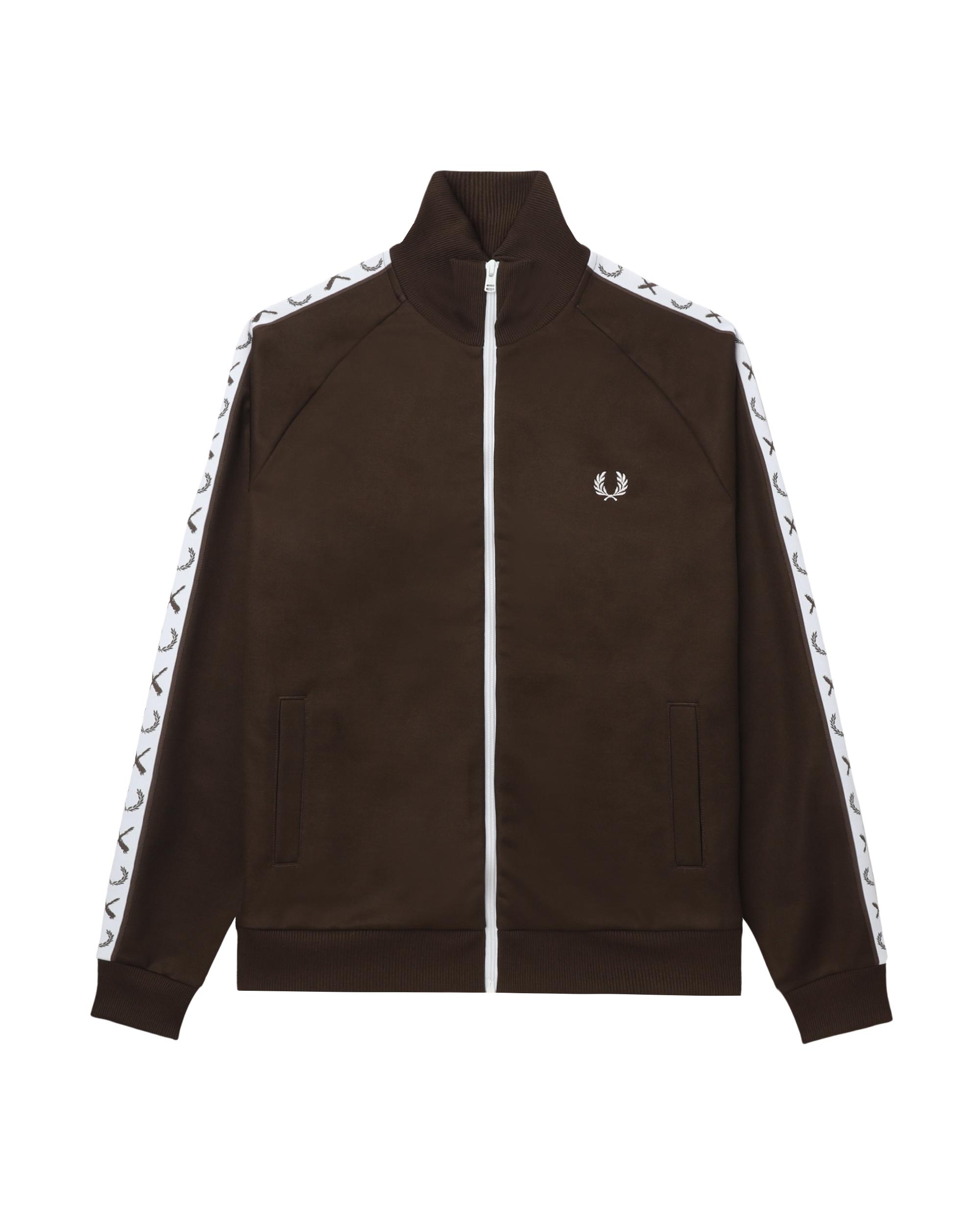 X EXI.T taped track jacket by FRED PERRY