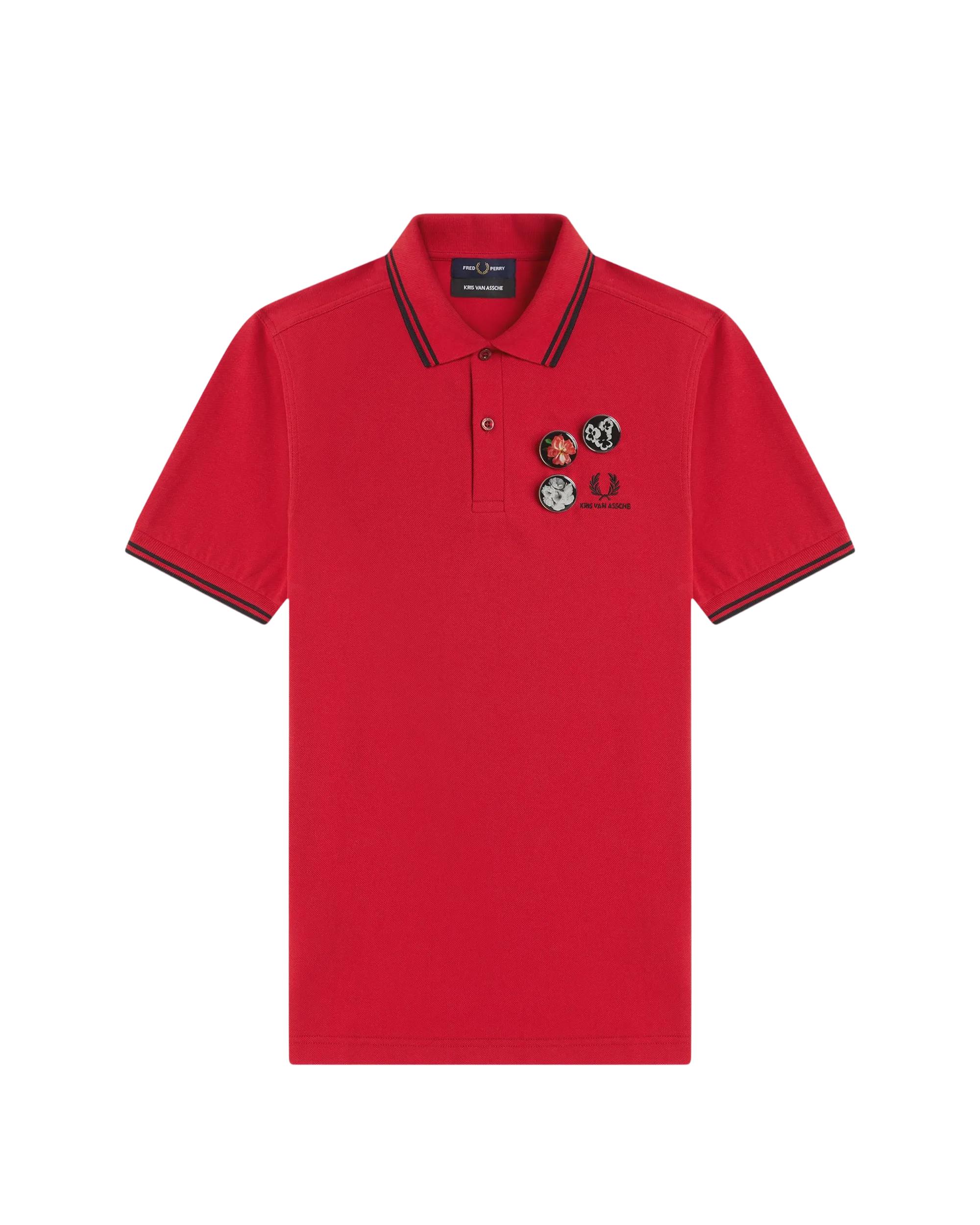 X Kris Van Asche fred perry shirt by FRED PERRY