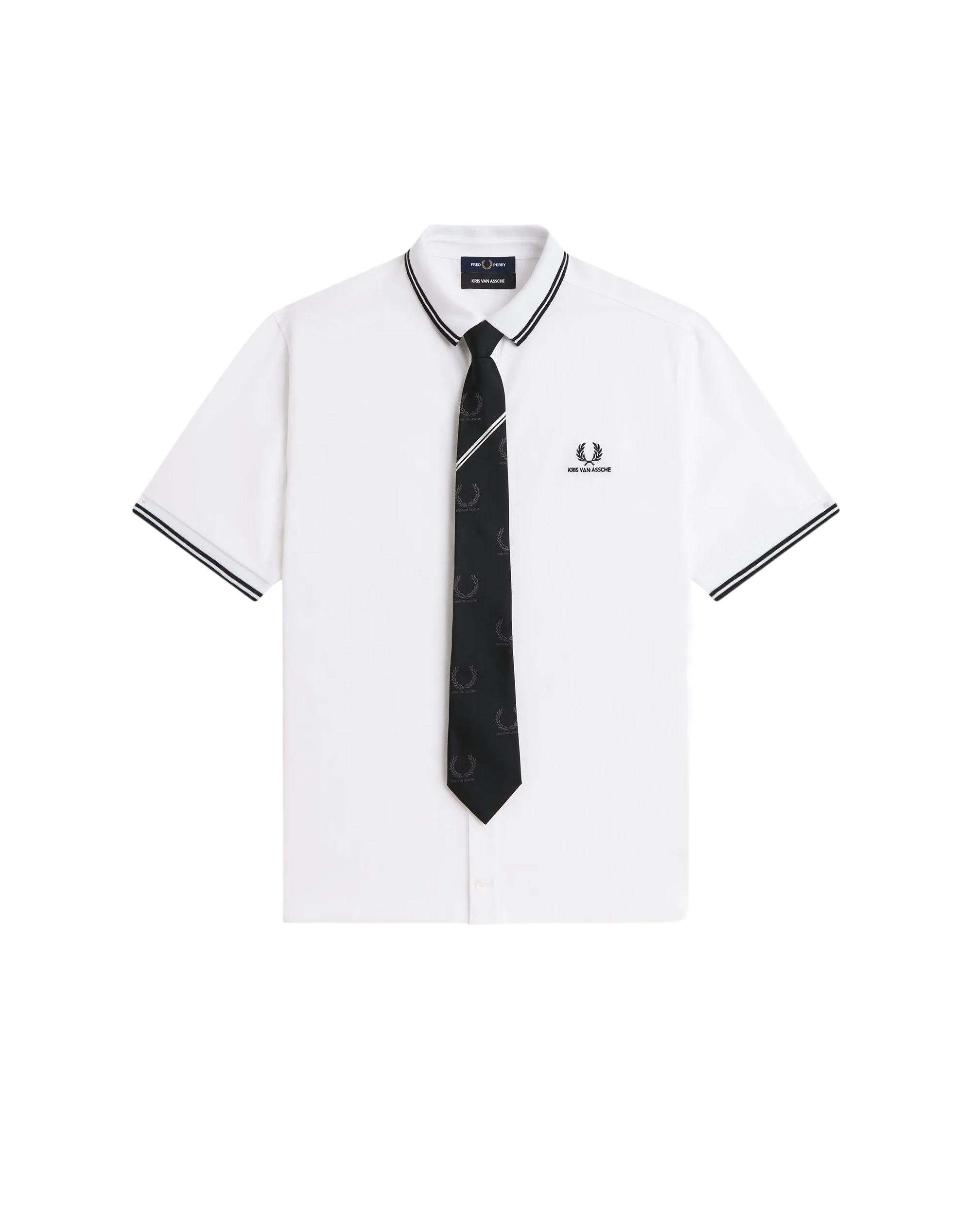 X Kris Van Asche pique shirt by FRED PERRY