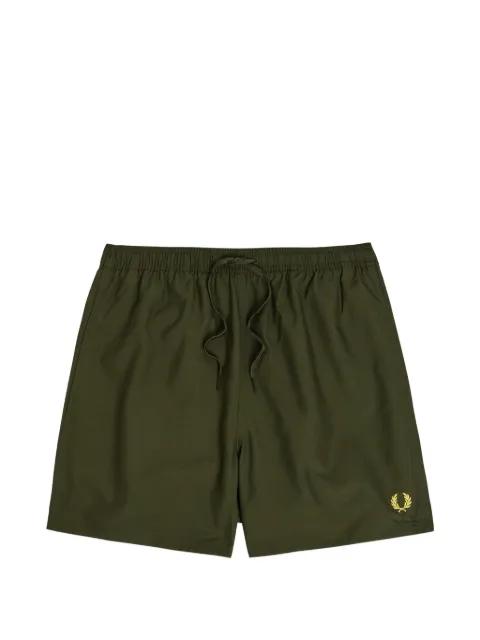 drawstring swim shorts by FRED PERRY