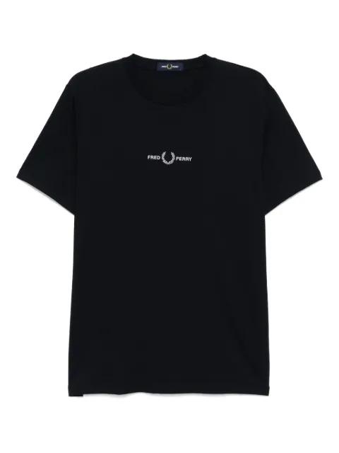 embroidered T-shirt by FRED PERRY