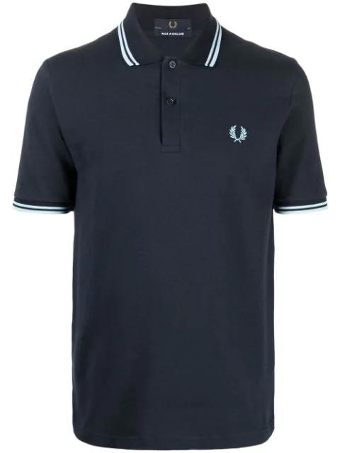embroidered-logo polo shirt by FRED PERRY