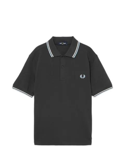 embroidered short-sleeve polo shirt by FRED PERRY