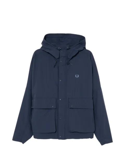 hoodied parka jacket by FRED PERRY