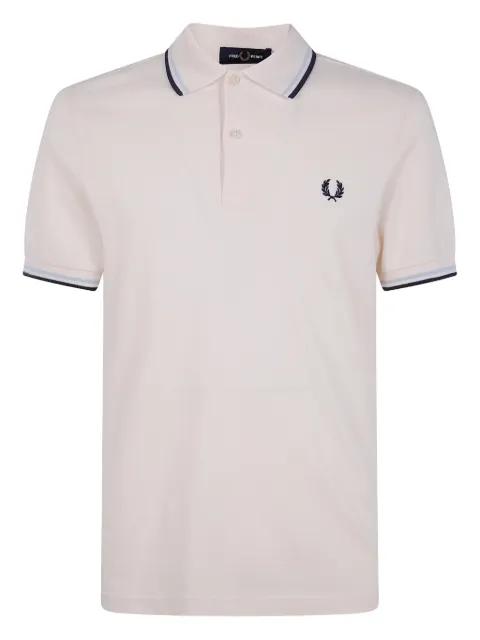laurel-wreath polo shirt by FRED PERRY