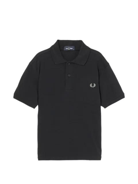 laurel-wreath short-sleeve polo shirt by FRED PERRY