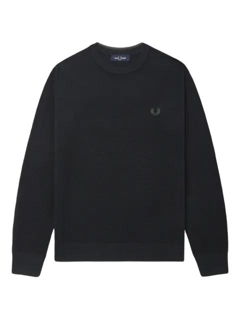 logo crew-neck sweater by FRED PERRY