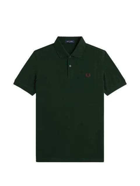 logo-detail polo shirt by FRED PERRY
