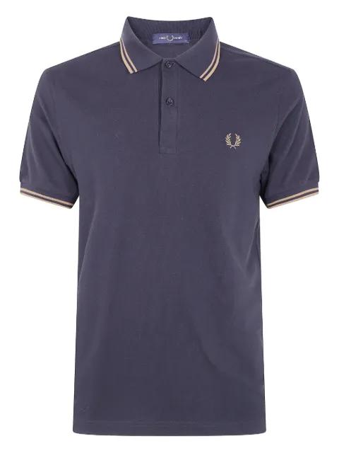 logo-detail polo shirt by FRED PERRY