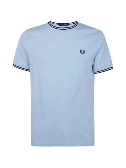 logo-embroidered T-shirt by FRED PERRY