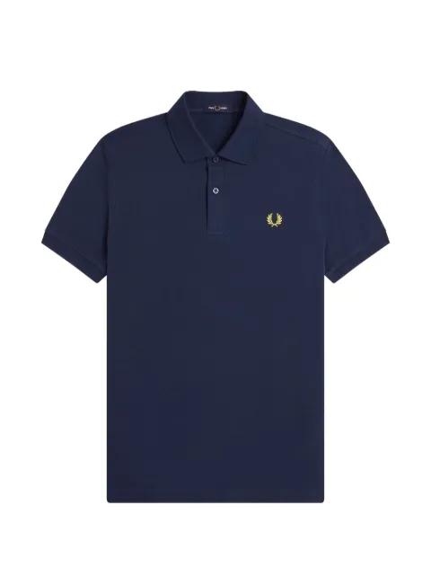 logo-embroidered polo shirt by FRED PERRY