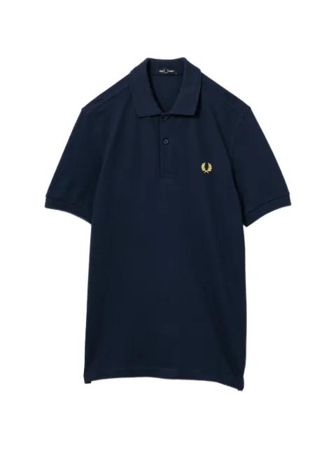 logo-embroidered polo shirt by FRED PERRY