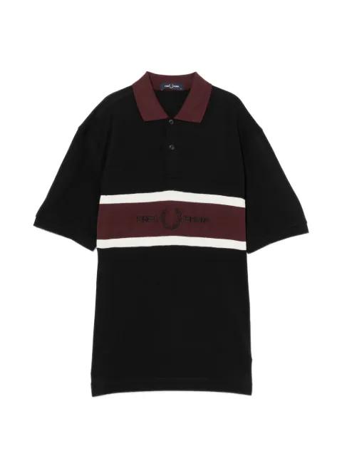 logo-embroidered polo shirt by FRED PERRY