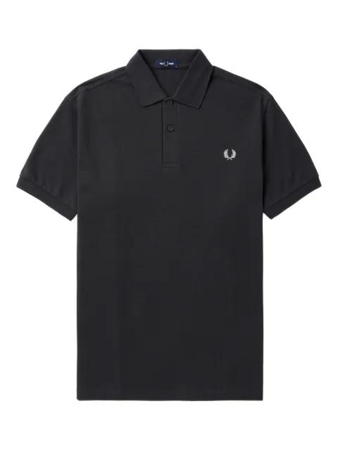 logo-embroidered polo shirt by FRED PERRY