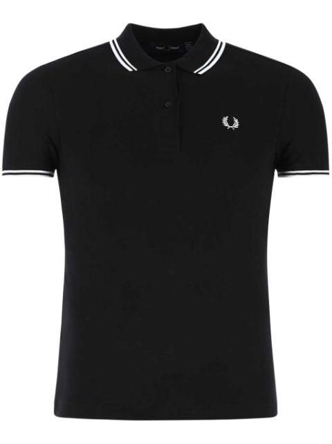 logo-embroidered polo shirt by FRED PERRY