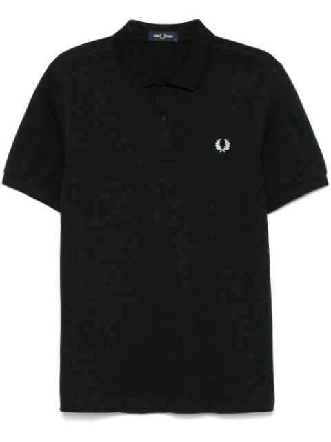 logo-embroidered polo shirt by FRED PERRY