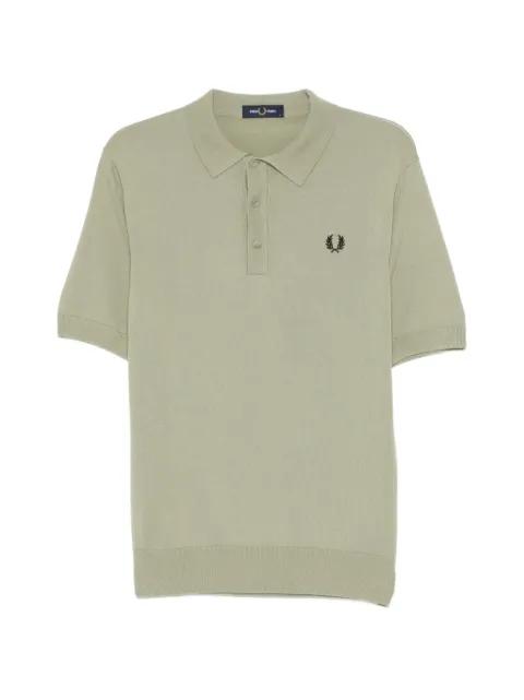 logo-embroidered polo shirt by FRED PERRY