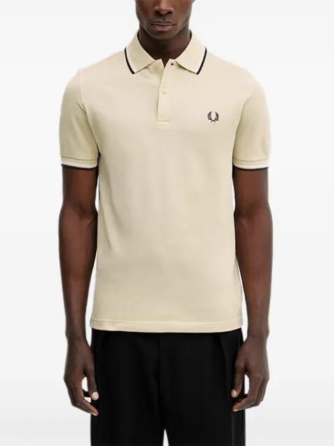 logo-embroidered polo shirt by FRED PERRY