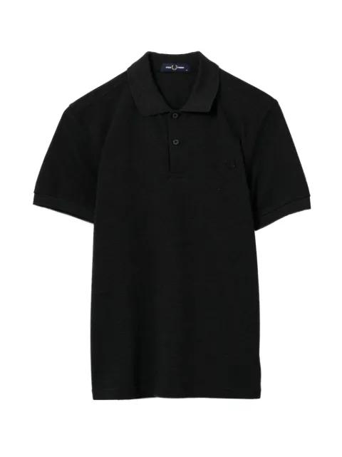logo-embroidered polo shirt by FRED PERRY