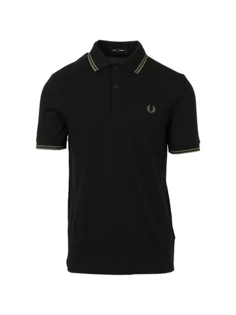 logo-embroidered polo shirt by FRED PERRY