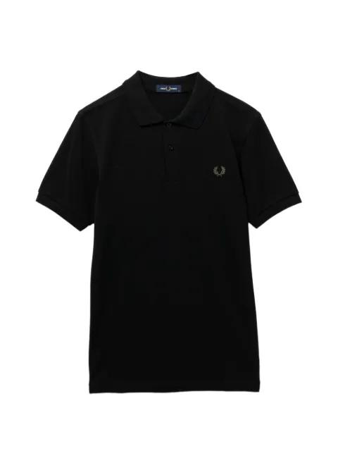 logo-embroidered short-sleeve polo shirt by FRED PERRY