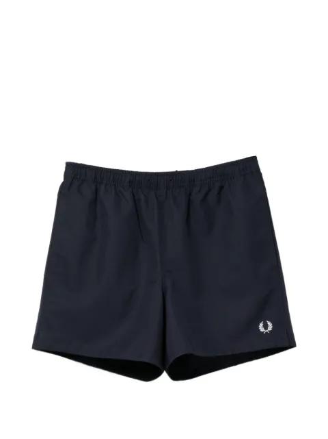 logo-embroidered shorts by FRED PERRY