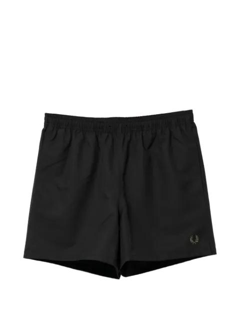 logo-embroidered shorts by FRED PERRY