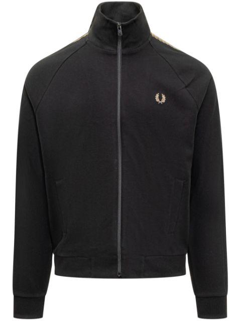 logo-embroidered sweatshirt by FRED PERRY