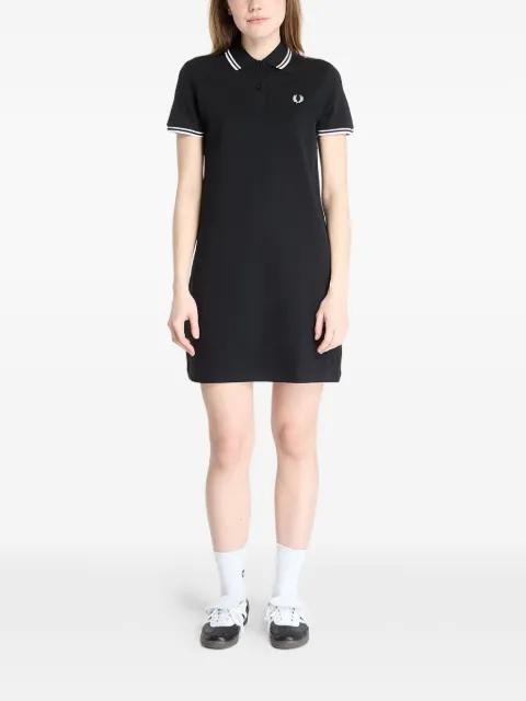 polo-collar mini dress by FRED PERRY