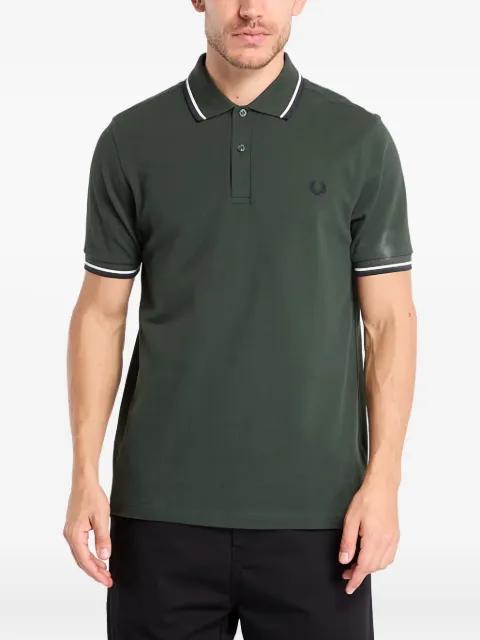 twin-tipped-collar polo shirt by FRED PERRY