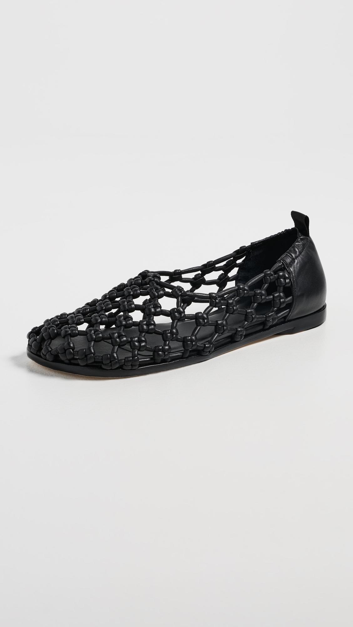 Sally Knotted Ballet Flats by FREDA SALVADOR