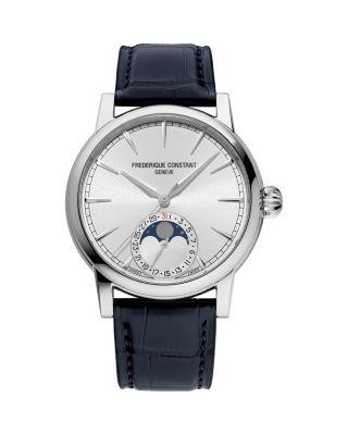 Classic Moonphase Date Manufacture Watch by FREDERIQUE CONSTANT
