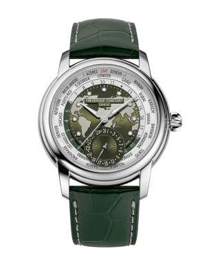 Classic Worldtimer Manufacture Watch by FREDERIQUE CONSTANT
