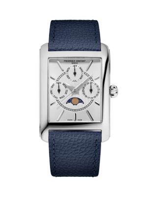 Classics Carree Quartz Moonphase Watch by FREDERIQUE CONSTANT Classics Carree Quartz Moonphase Watch by FREDERIQUE CONSTANT