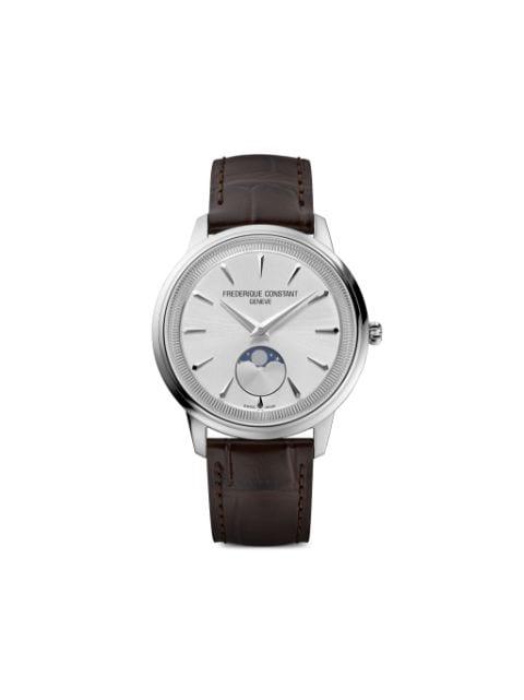 Classics Moneta Moonphase 37mm by FREDERIQUE CONSTANT