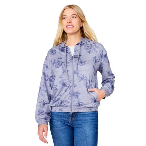 Cloud Knit Zip-Up Hoodie by FREE COUNTRY