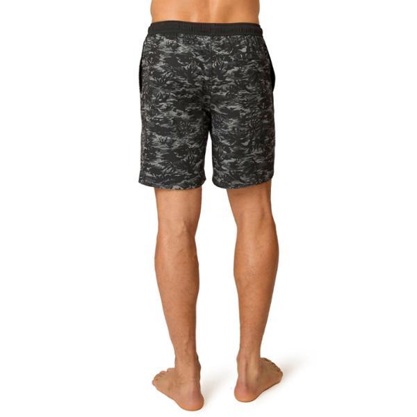 Contrast Elastic Swim Shorts by FREE COUNTRY