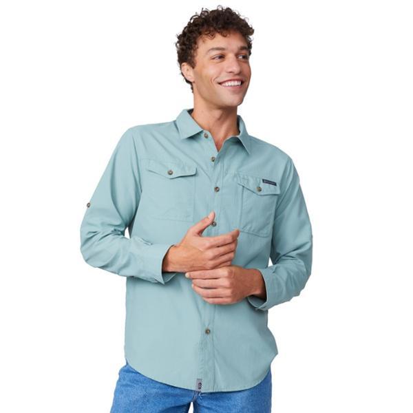 Expedition Nylon Ripstop Long-Sleeve Shirt by FREE COUNTRY