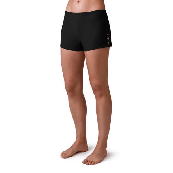 Laser-Cut Swim Boy Shorts by FREE COUNTRY
