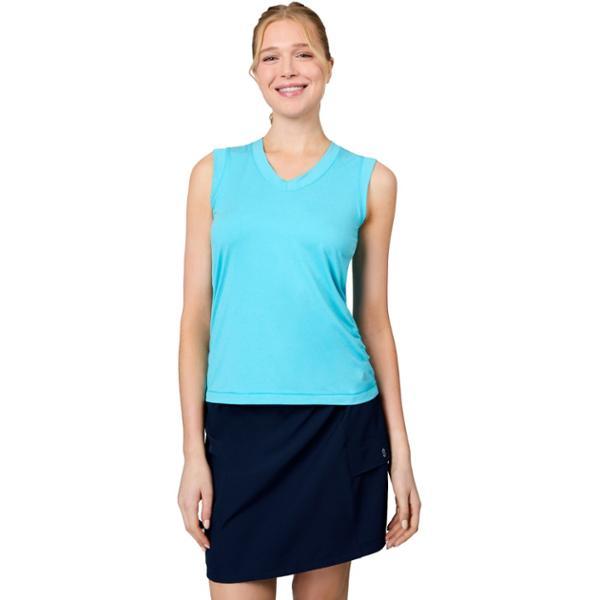 Microtech Chill V-Neck Tank Top by FREE COUNTRY