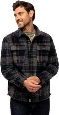 Sueded Chill Out Fleece Shirt Jacket by FREE COUNTRY